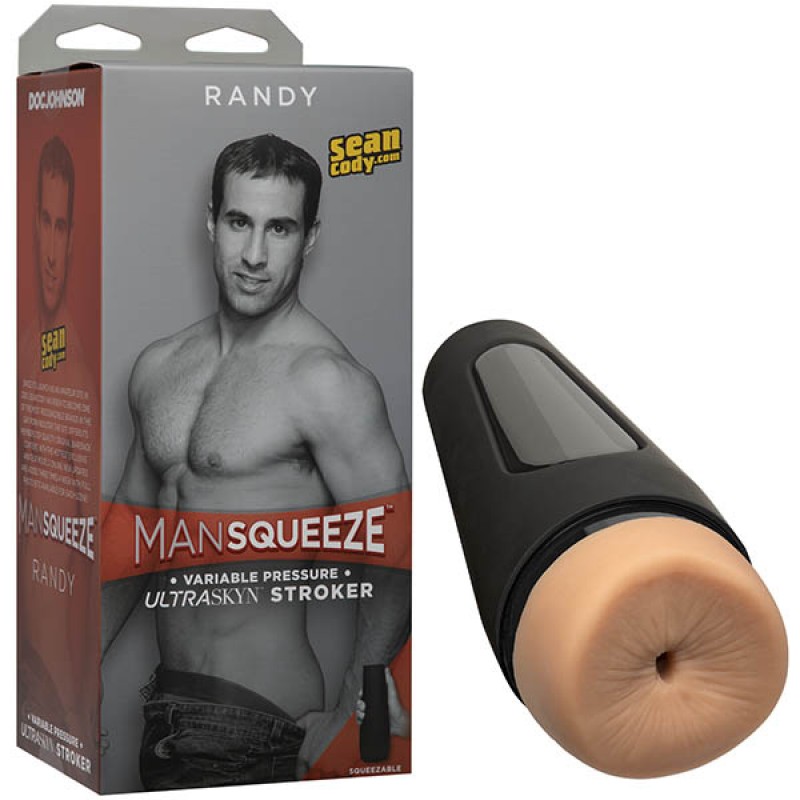Man Squeeze Ass Stroker - Randy
